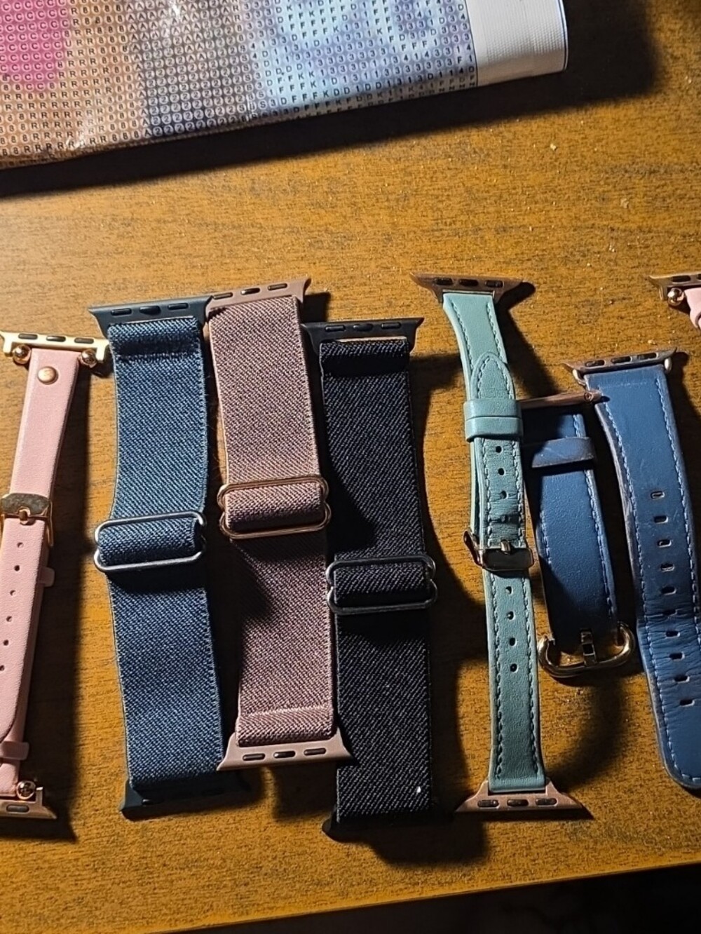 Apple Women’s Watch Bands Assorted Colors - Pink, Blue, Tan, Black, Green